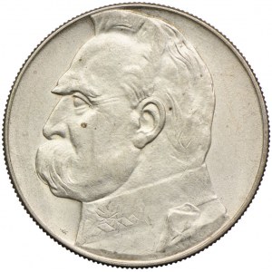 10 złotych 1939, Józef Piłsudski