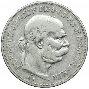 Ungarn, Franz Joseph I., 5 Kronen 1900 KB, Kremnica