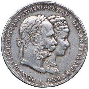 Austria, Franciszek Józef I, 2 floreny 1879 Wiedeń