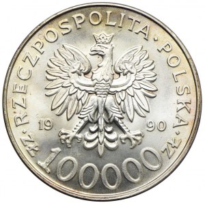 100.000 złotych 1990 Solidarność, typ A