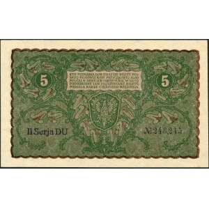 5 marek 1919 - II Serja DU -
