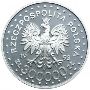 300.000 złotych 1993, 50 rocz. Powstania w Getcie Warszawskim