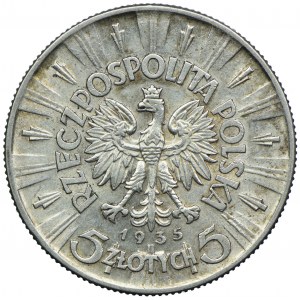 5 gold 1935, Jozef Pilsudski