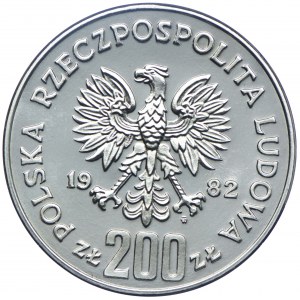 200 złotych 1982, Bolesław III Krzywousty, PRÓBA, NIKIEL