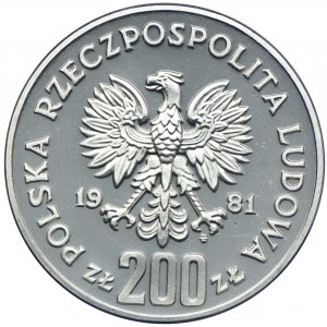 200 złotych 1981, Władysław I Herman, PRÓBA, NIKIEL