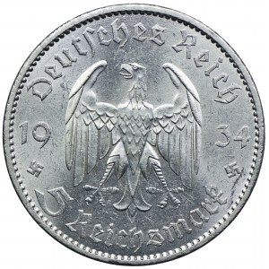 Niemcy, III Rzesza, 5 marek 1934 A, Berlin