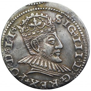 Zygmunt III Waza, trojak 1590 Ryga