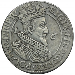 Sigismund III. Wasa, ort 1624, Danzig