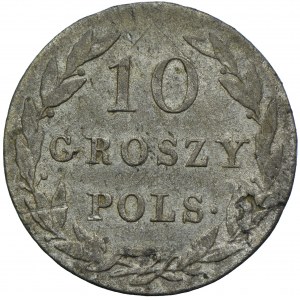 Królestwo Kongresowe, Aleksander I, 10 groszy 1820 IB , Warszawa
