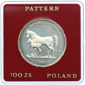 100 zlatých 1981, Kone, SAMPLE