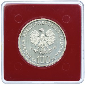 100 złotych 1981, Konie, PRÓBA