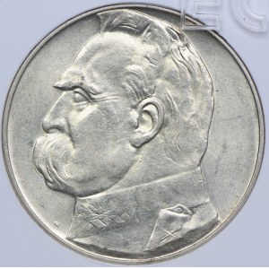 10 złotych 1935, Józef Piłsudski, GCN AU58