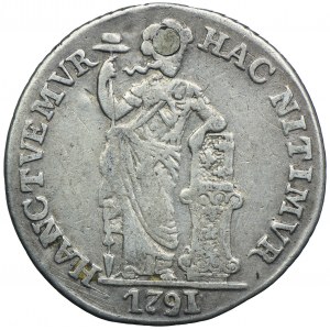 Holenderskie Indie Wschodnie, 1 gulden, 1791