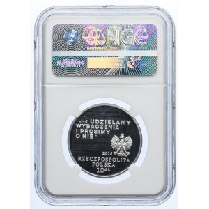 10 złotych 2015, Orędzie Biskupów Polskich, NGC PF70