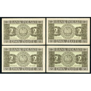 Zestaw banknotów 2 złote 1936