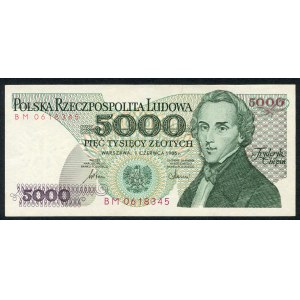 5.000 złotych 1986 - BM -