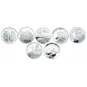 Zestaw monet, 10 złotych 1995-1998 (7szt.)