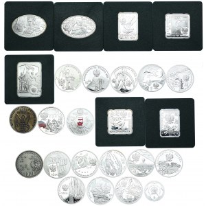 Satz Münzen, 10, 20 Gold 2010-2011 (25 Stück)