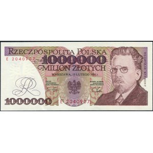 1.000.000 złotych 1991 - E -