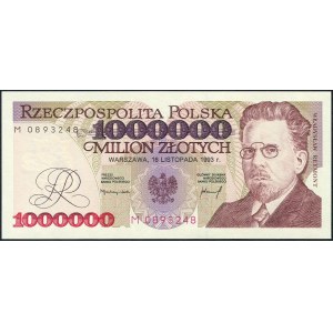 1.000.000 złotych 1993 - M -