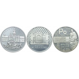 Zestaw monet, 20 złotych 1998-1999 (3szt.)