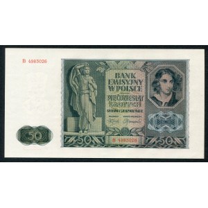 50 złotych 1941 - B -
