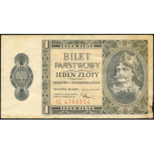 1 złoty 1938 - IC -