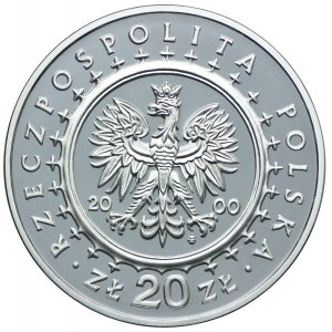 20 złotych 2000, Pałac w Wilanowie