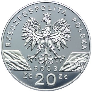 20 złotych 2003, Wegorz europejski
