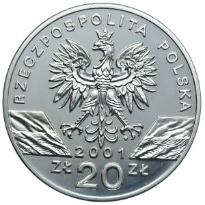 20 złotych 2001, Paź Królowej
