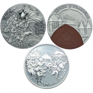 Zestaw monet, 20 złotych 2001-2003 (3szt.)