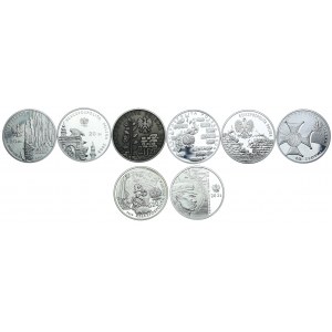 Zestaw monet, 20 złotych 2008-2011 (8szt.)