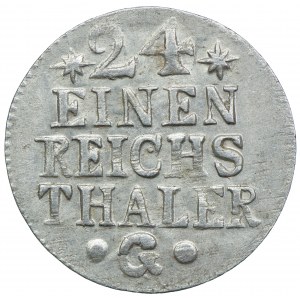 Niemcy, Prusy, Fryderyk II, 1/24 talara 1753 G, Szczecin