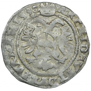 Czechy, Rudolf II, grosz 1590, Kutna Hora