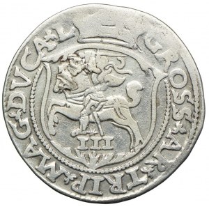 Zikmund II August, trojak 1563, Vilnius