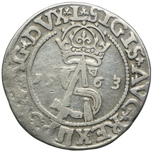 Sigismund II Augustus, trojak 1563, Vilnius