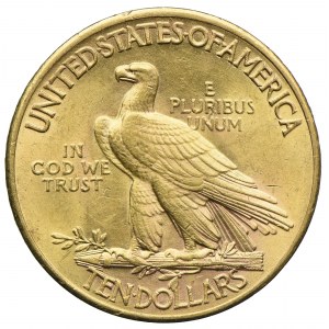 USA, 10 dolarów 1926 Filadelfia, Indianin