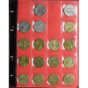Zestaw monet, 2 złote 1995-2014 (256szt.)