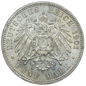 Niemcy, Prusy, Wilhelm II, 5 marek 1901 Berlin