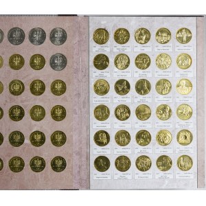 Zestaw monet, 2 złote 1995-2014, 5 złotych 2014-2021, KOMPLET