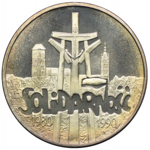 100.000 złotych 1990, Solidarność typ A