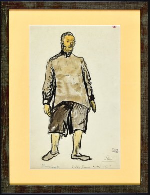 Otto AXER (1906-1983), Kowlczyk - projekt kostiumu