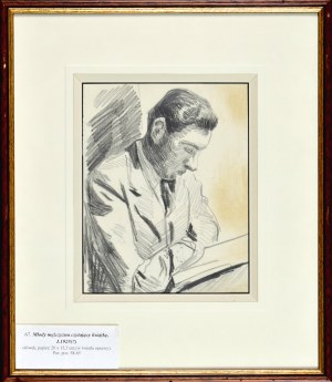 Stanisław KAMOCKI (1875-1944), Młody mężczyzna czytający książkę, I 1925 (?)