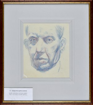 Stanisław KAMOCKI (1875-1944), Autoportret – głowa artysty