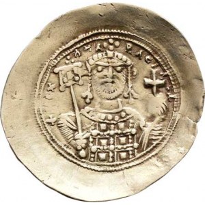 Byzanc, Michael VII. Ducas, 1071 - 1078, Histameon nomisma, Poprsí Krista zpředu, náp. IC-XC