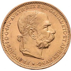 František Josef I., 1848 - 1916, 20 Koruna 1895, 6.769g, nep.hr., nep.rysky, pěkná