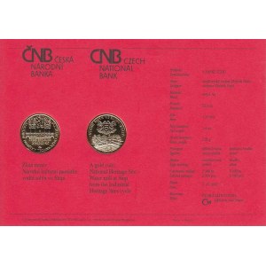 Česká republika, 1993 -, Karta (certifikát) pro minci 2500 Kč 2007 - Vodní