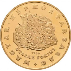 Maďarsko, republika, 1949 -, 500 Forint 1966 BP - Miklós Zrinyi, KM.570 (Au900,