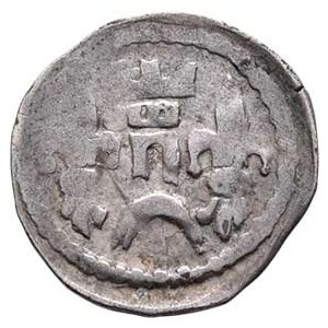 Uhry, Bela IV., 1235 - 1270, AR Denár, Husz.306, Unger.238, RBS.524, 0.435g,