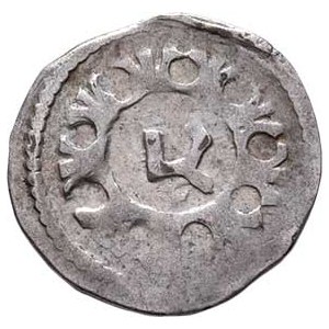 Uhry, Bela IV., 1235 - 1270, AR Denár, Husz.306, Unger.238, RBS.524, 0.435g,